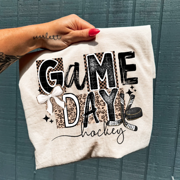 Game Day Hockey Graphic Tee