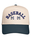 Baseball Mom Embroidered Cap