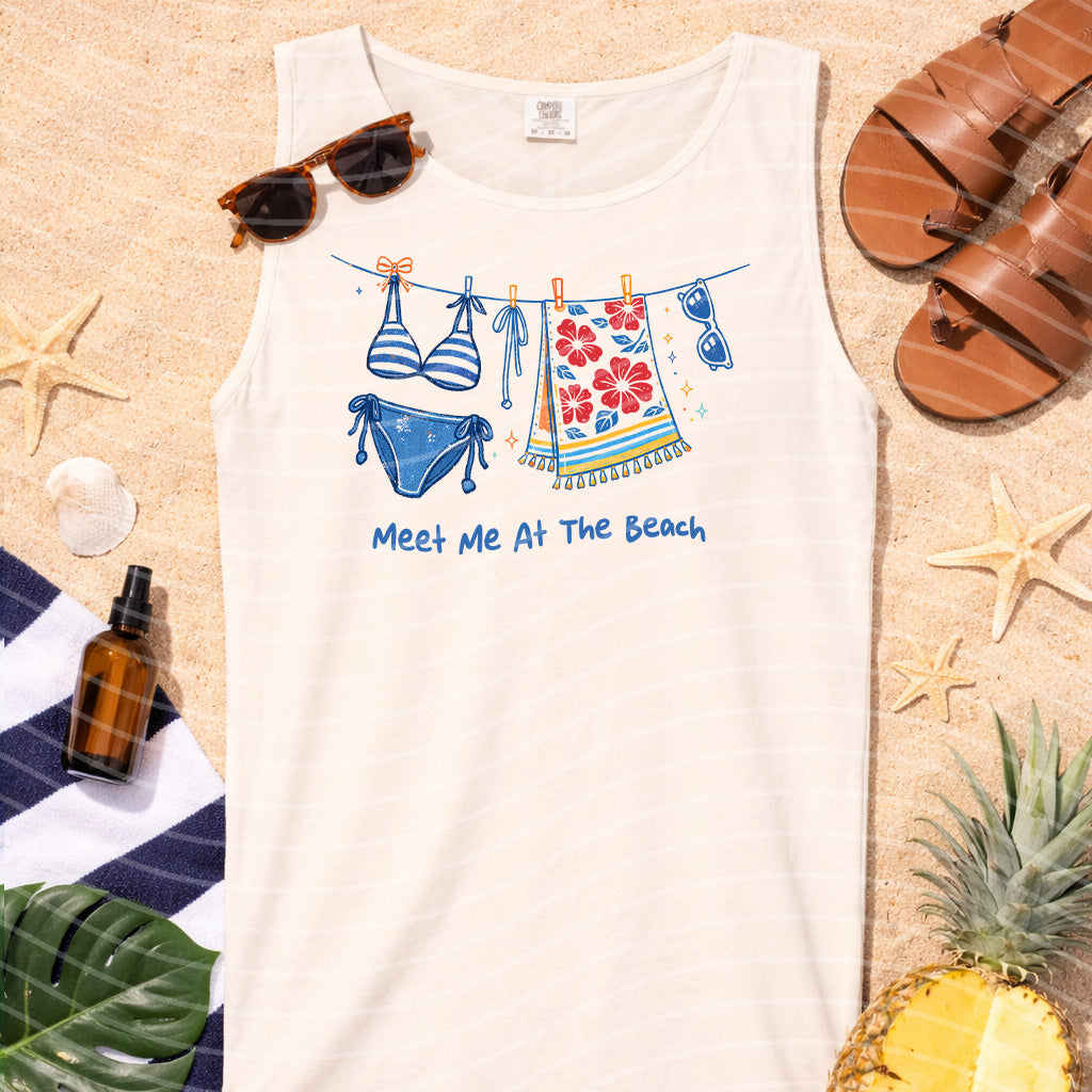 Meet Me at the Beach Graphic Tee