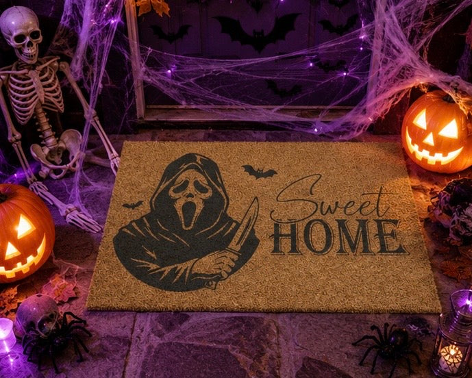 Scary Sweet Home Doormat