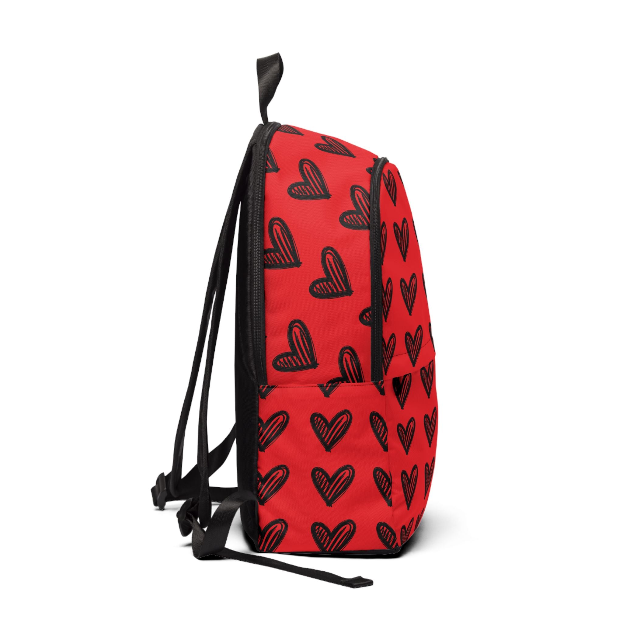 Heart Ink multiply Backpack (Red)