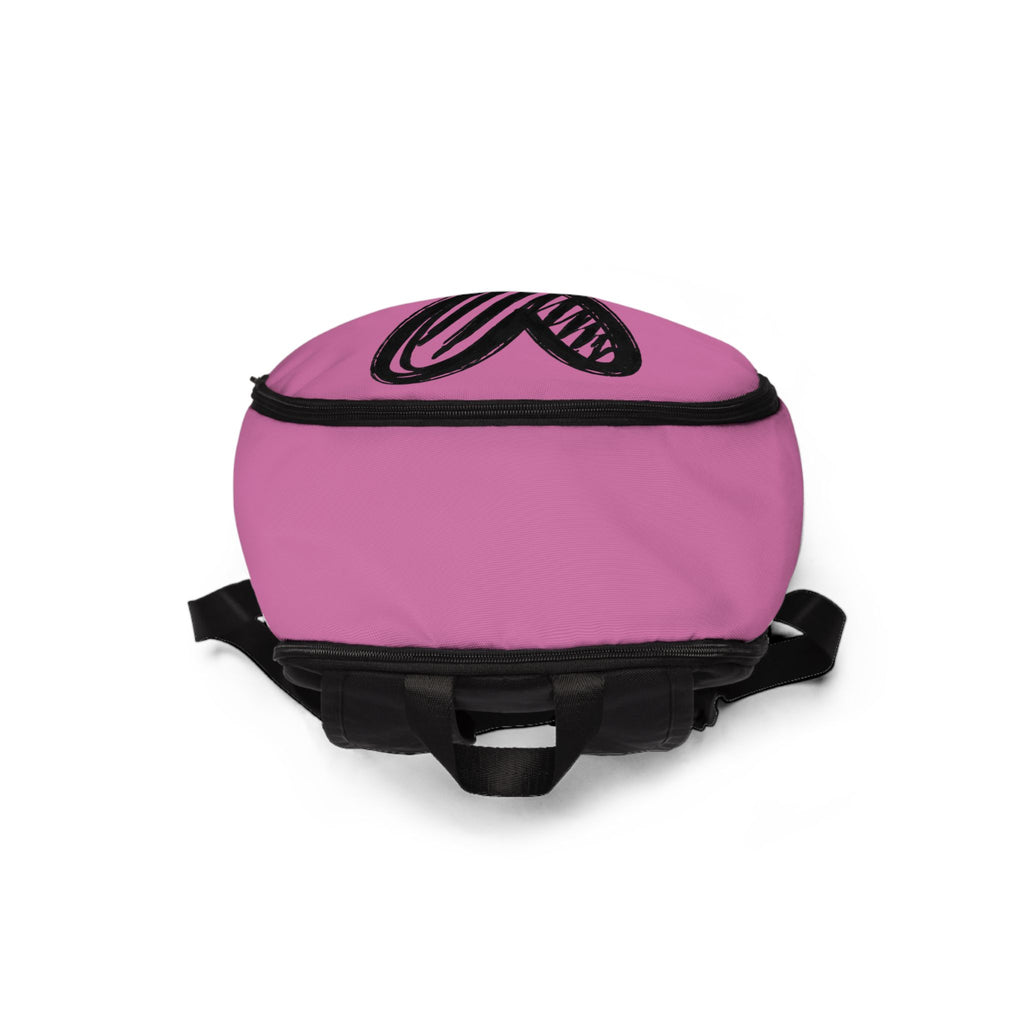 Heart Ink Backpack (Light Pink)