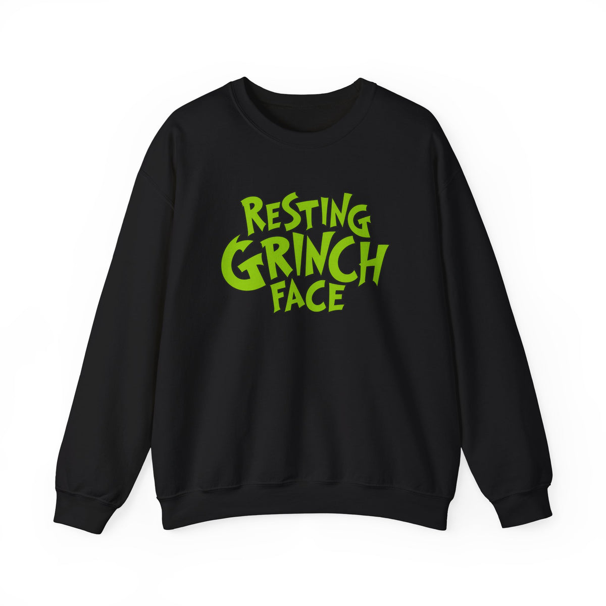 Resting Grinch Face Unisex Sweatshirt