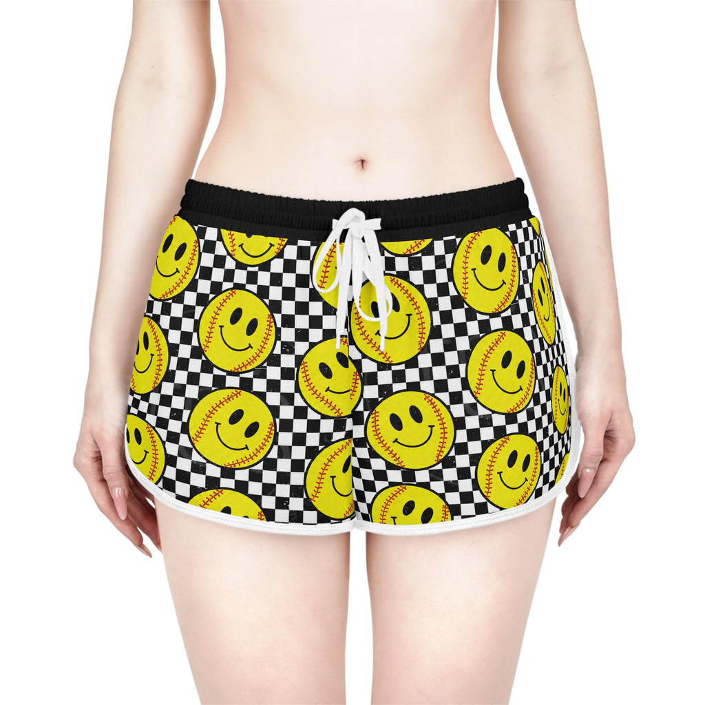 Softball relaxed shorts