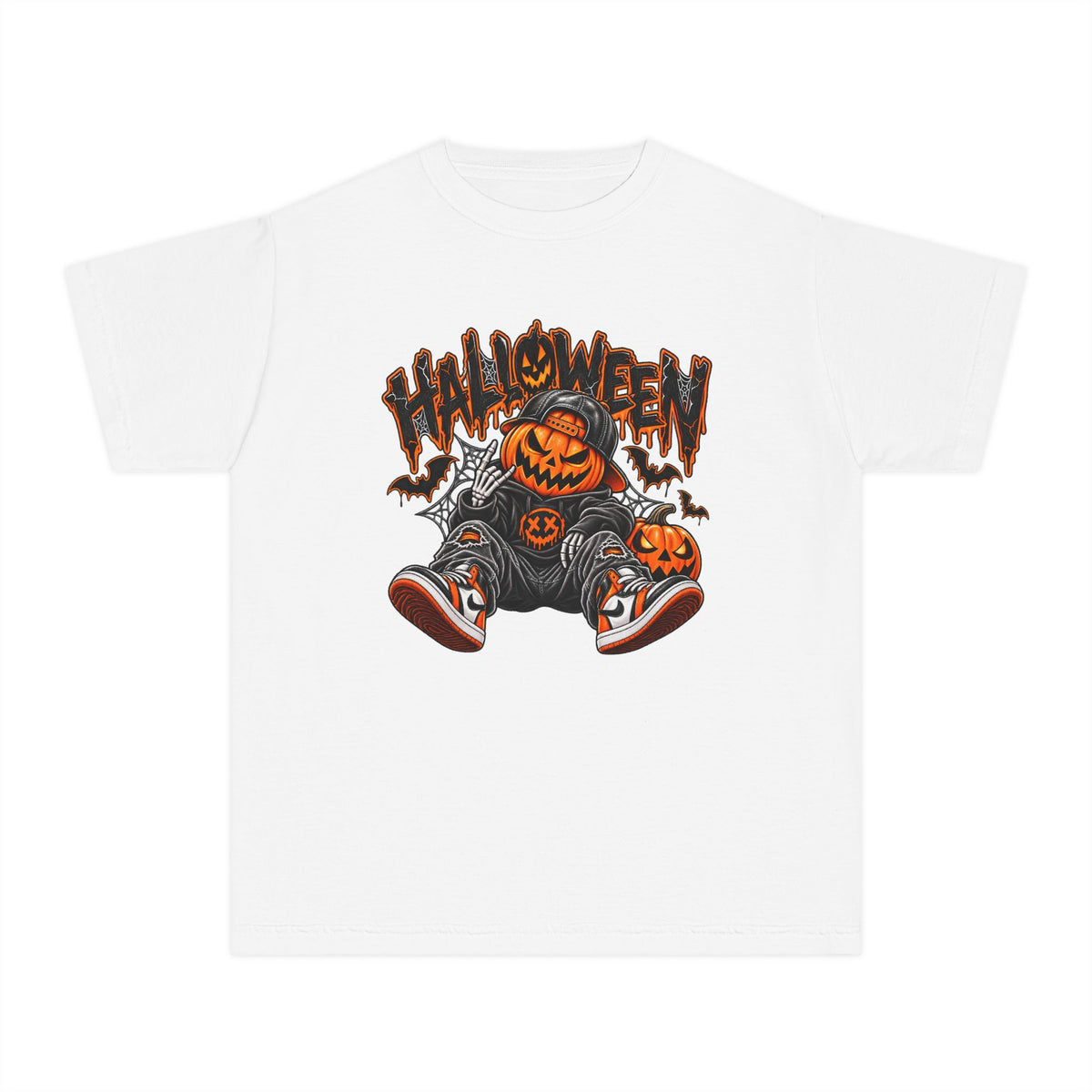 Youth Jack-O-Lantern Halloween Tee