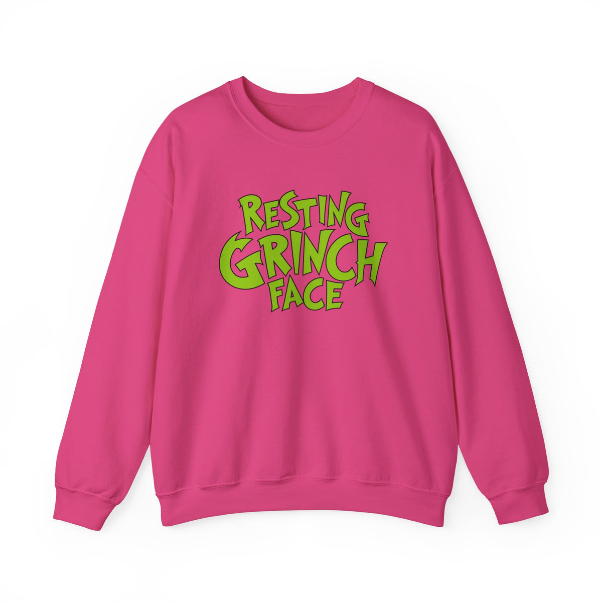 Resting Grinch Face Unisex Sweatshirt