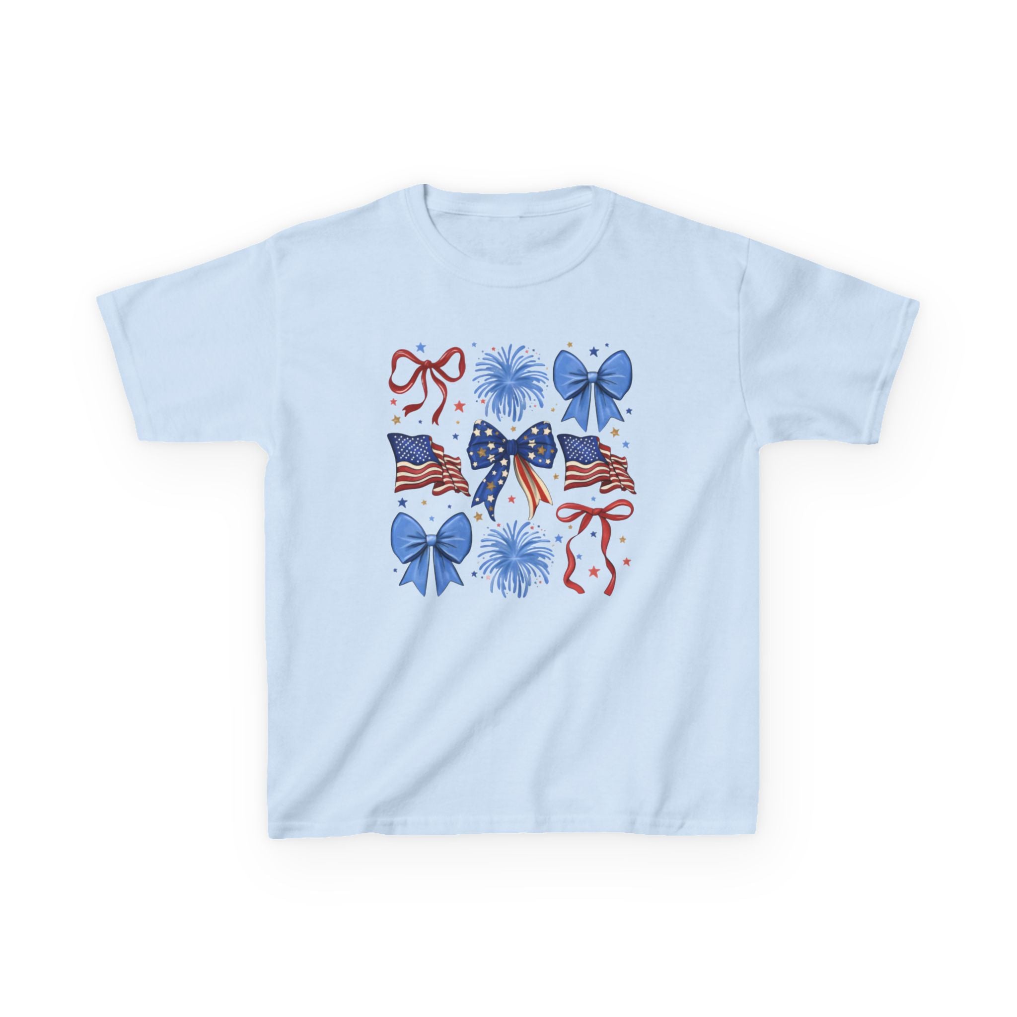 Bow-tastic 4th of July Youth Tee