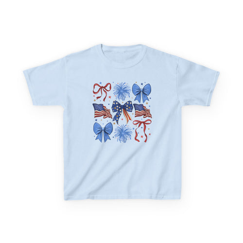 Bow-tastic 4th of July Youth Tee