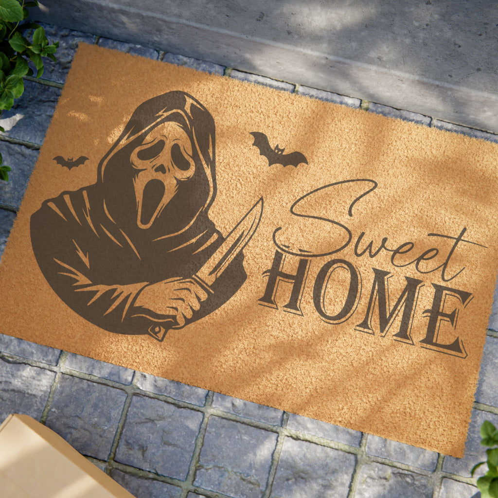 Ghost Face Doormat
