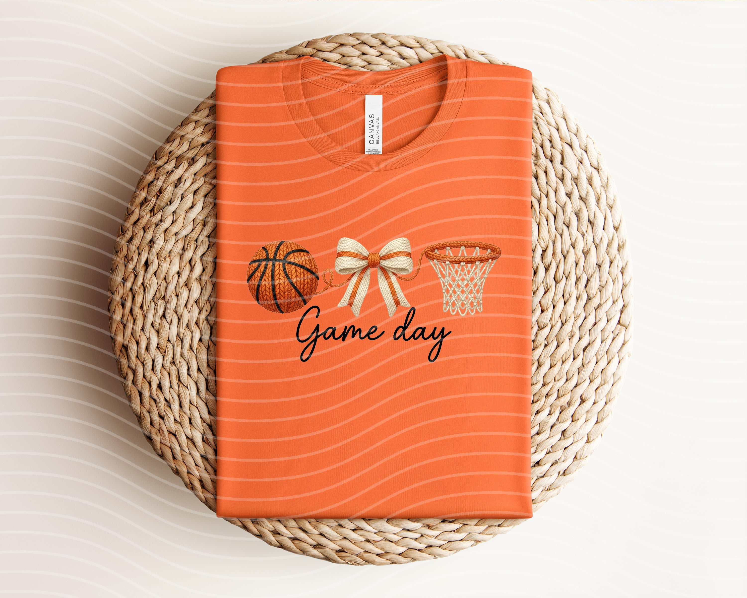 Game Day Basketball Graphic Tee