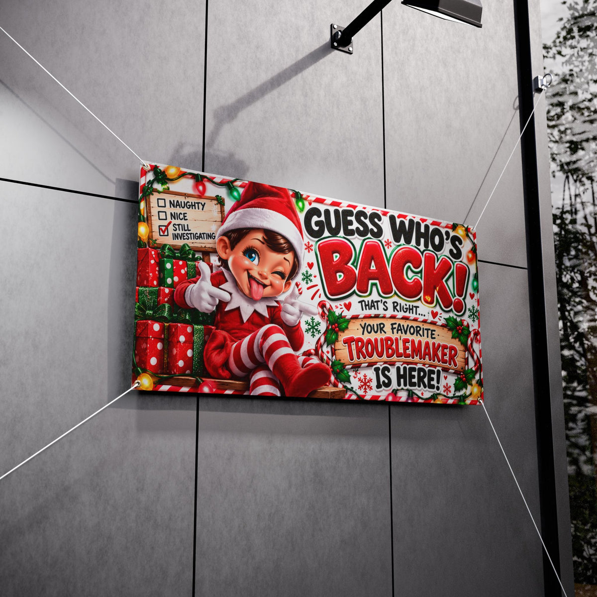 Elf on the shelf Banner
