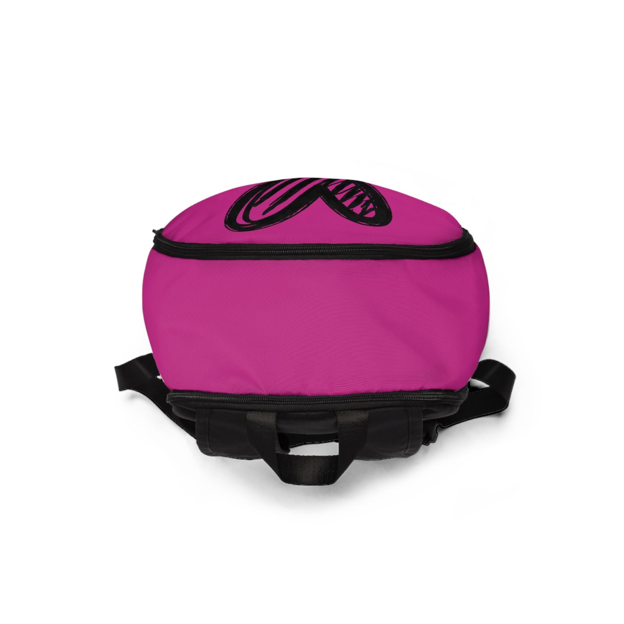 Heart Ink Backpack (Fuchsia)