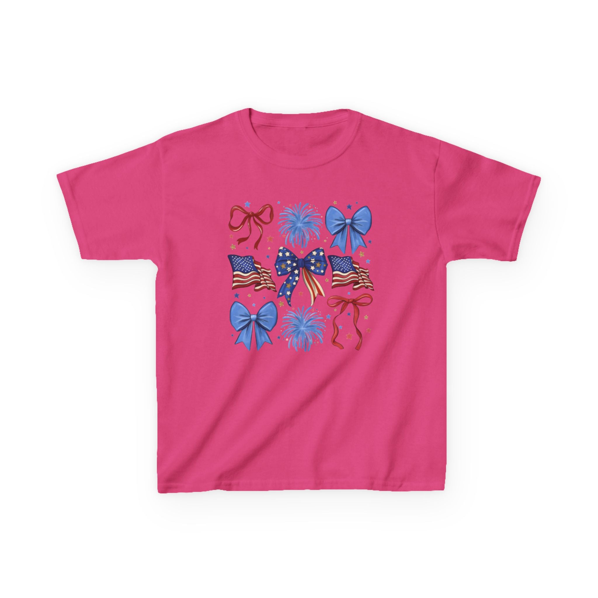 Bow-tastic 4th of July Youth Tee