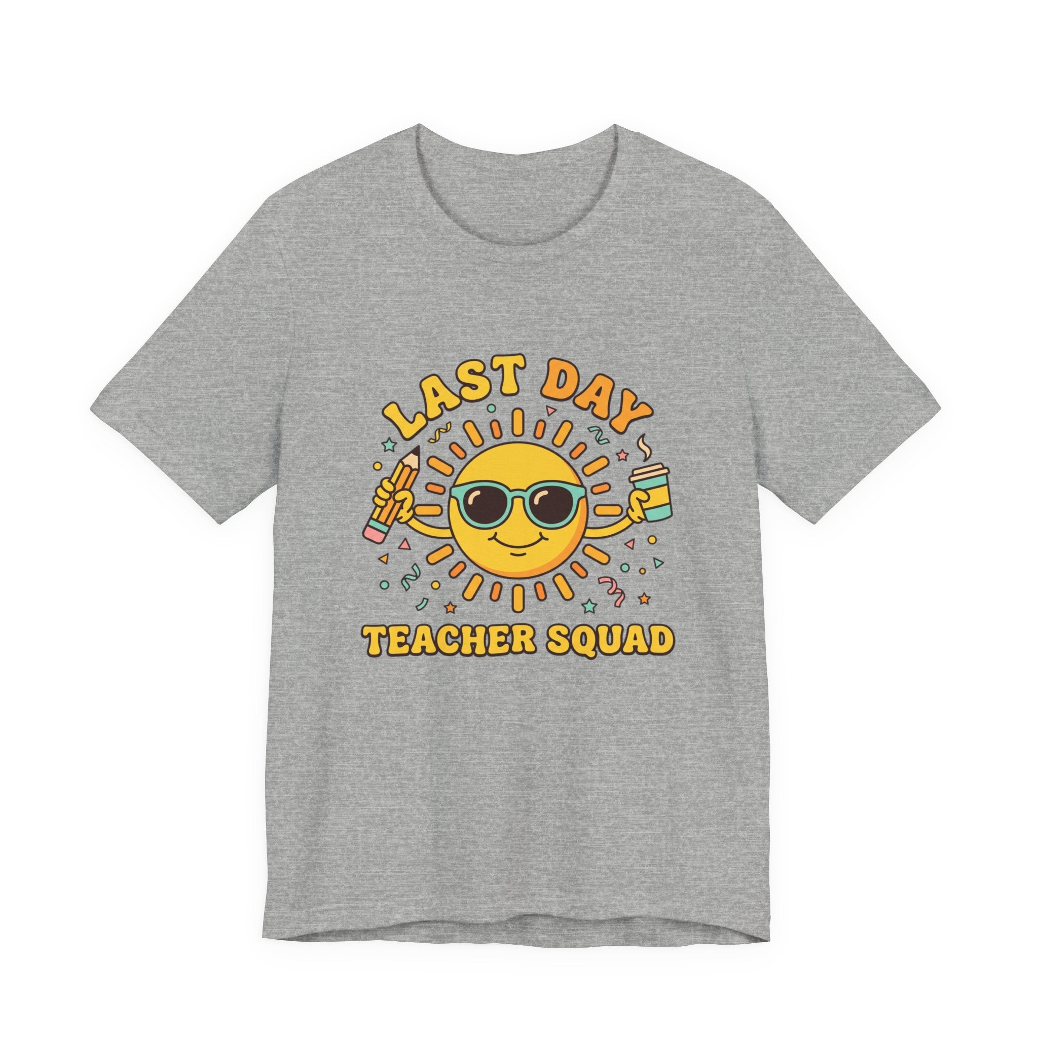 Last Day Teacher Squad Tee | last day of school, teacher summer