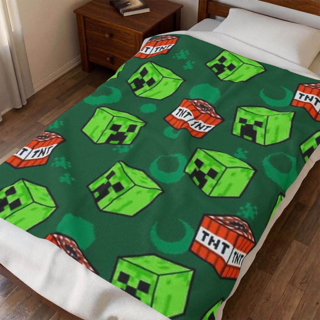Velveteen TNT Plush Blanket