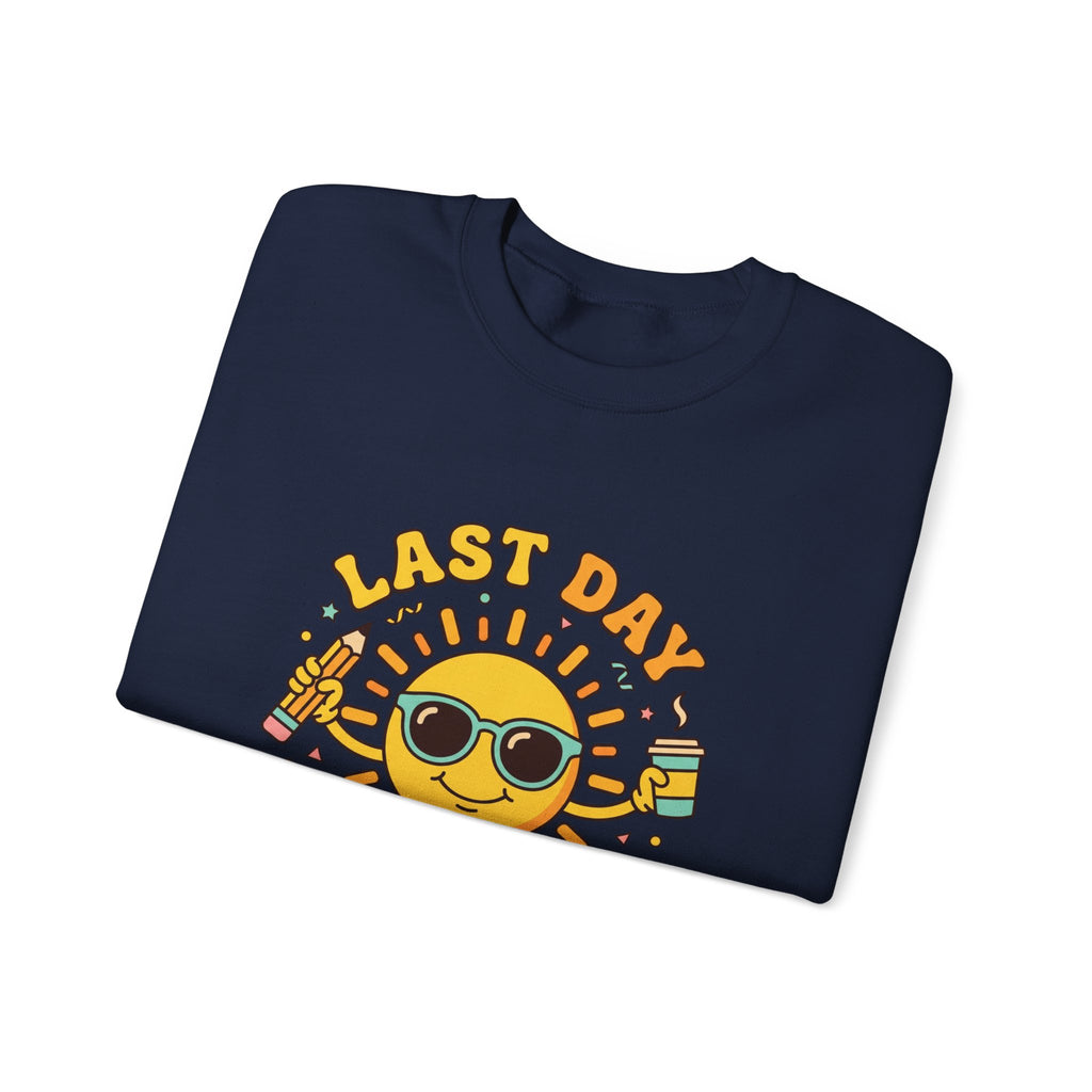 Last Day Teacher Squad Sweatshirt | last day of school, teacher summer
