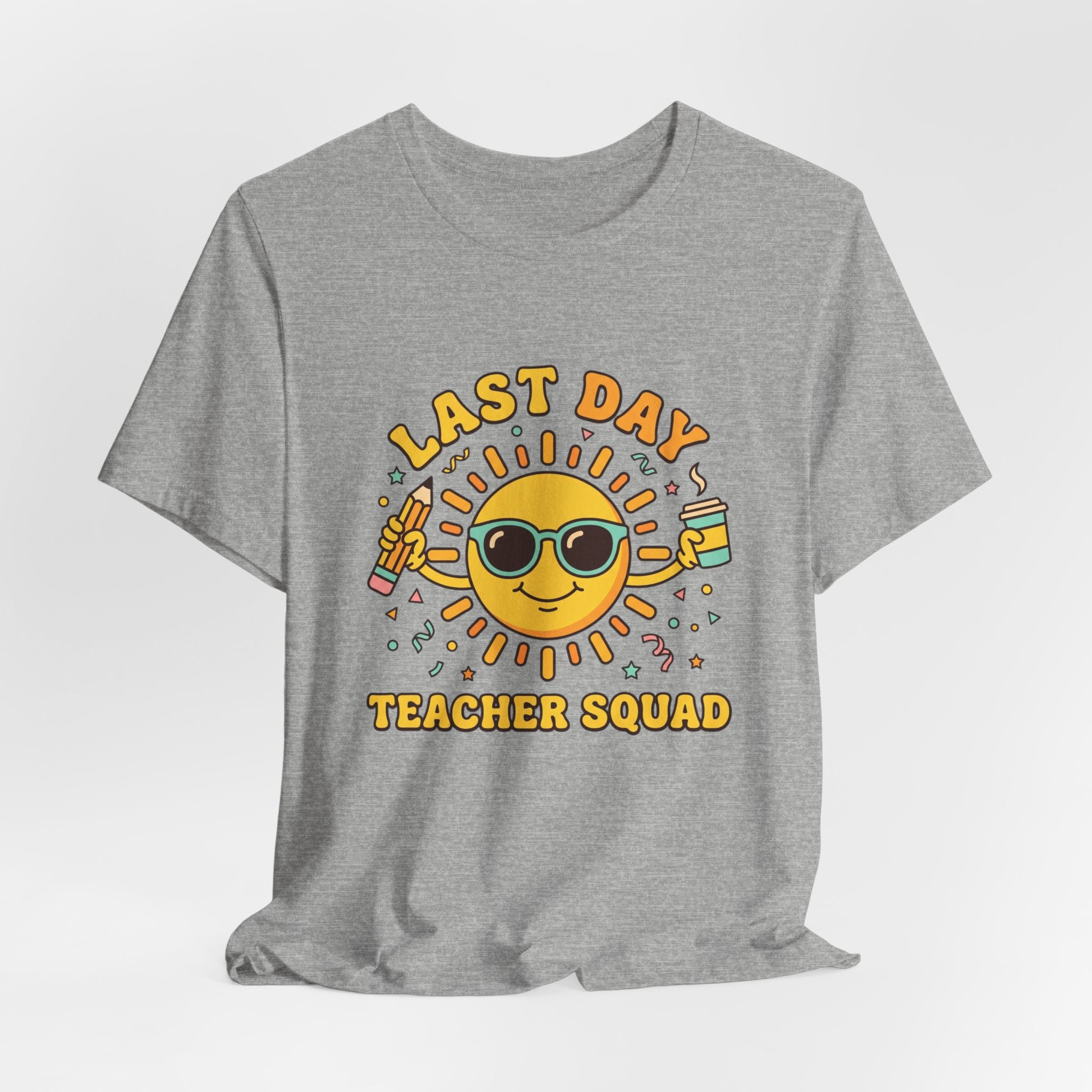 Last Day Teacher Squad Tee | last day of school, teacher summer
