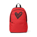 Heart Ink Backpack (Red)