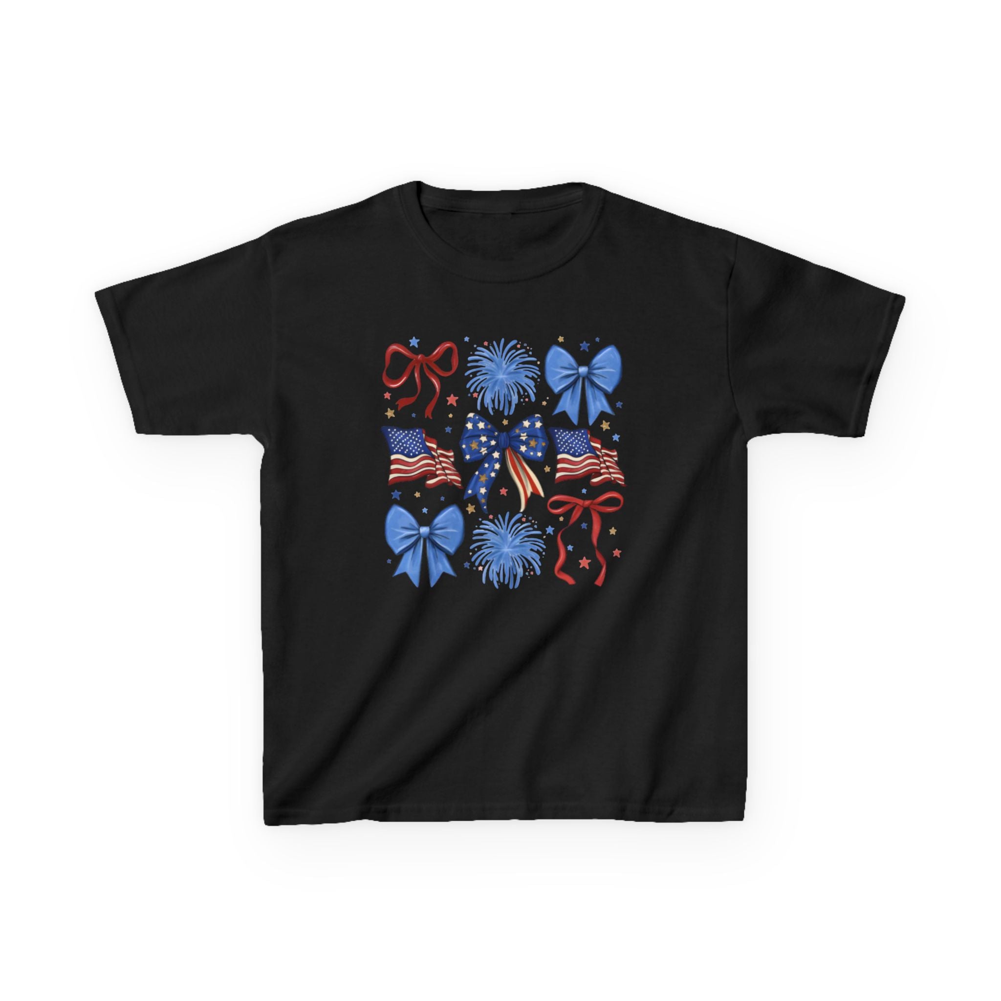 Bow-tastic 4th of July Youth Tee