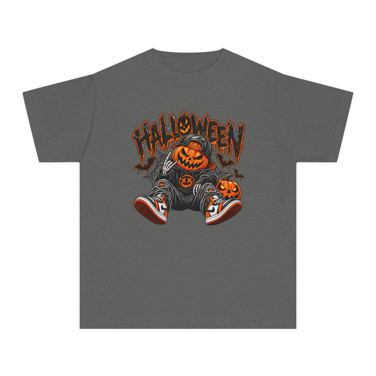 Youth Jack-O-Lantern Halloween Tee