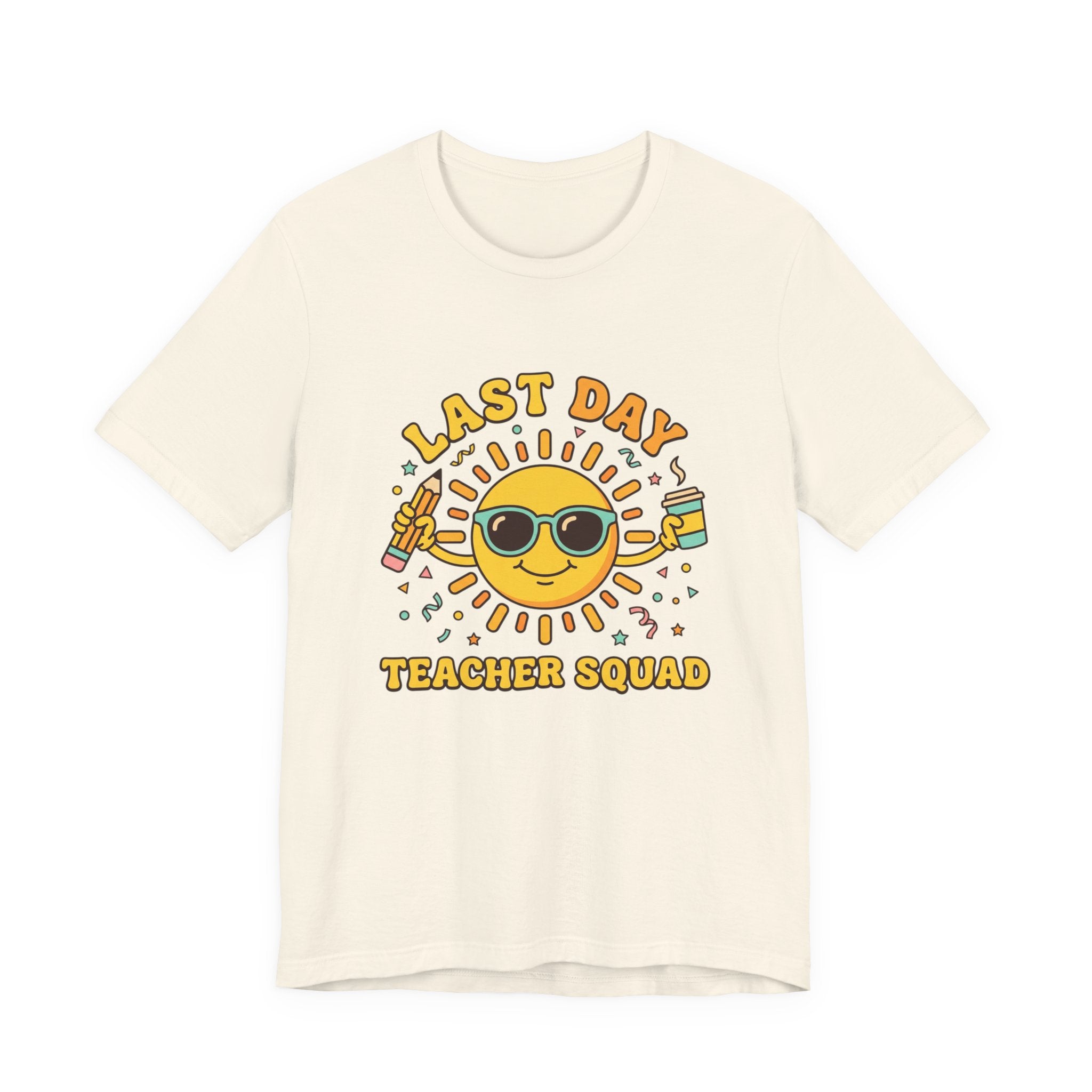 Last Day Teacher Squad Tee | last day of school, teacher summer
