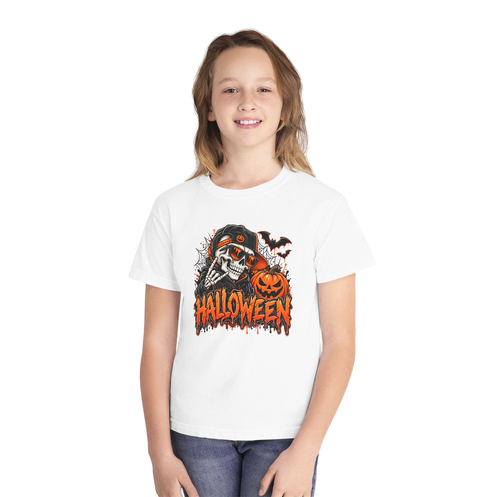 Youth Halloween Skeleton Tee