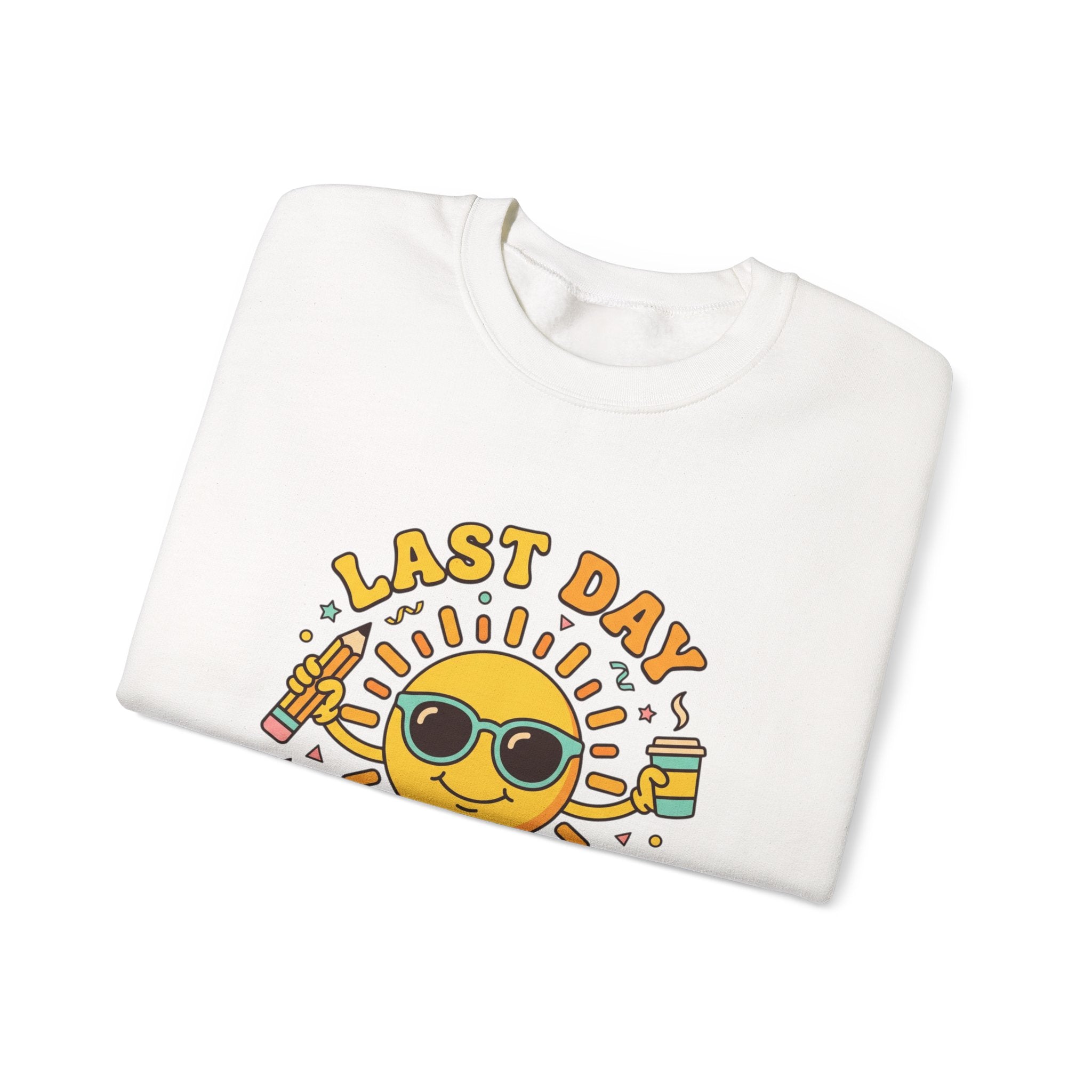 Last Day Teacher Squad Sweatshirt | last day of school, teacher summer