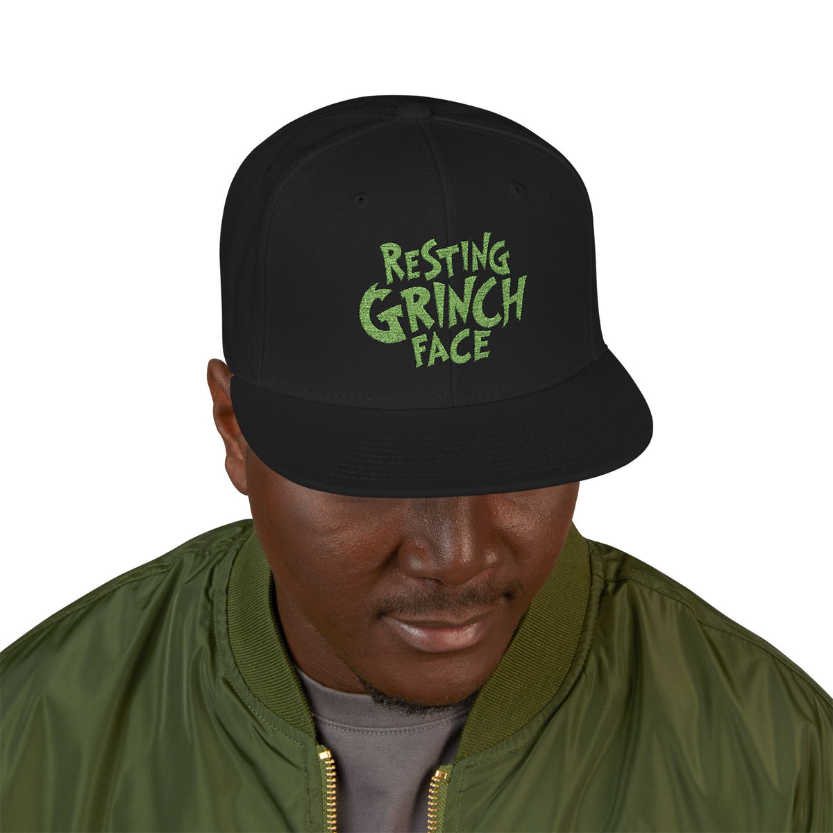 Resting grinch face (Snapback)