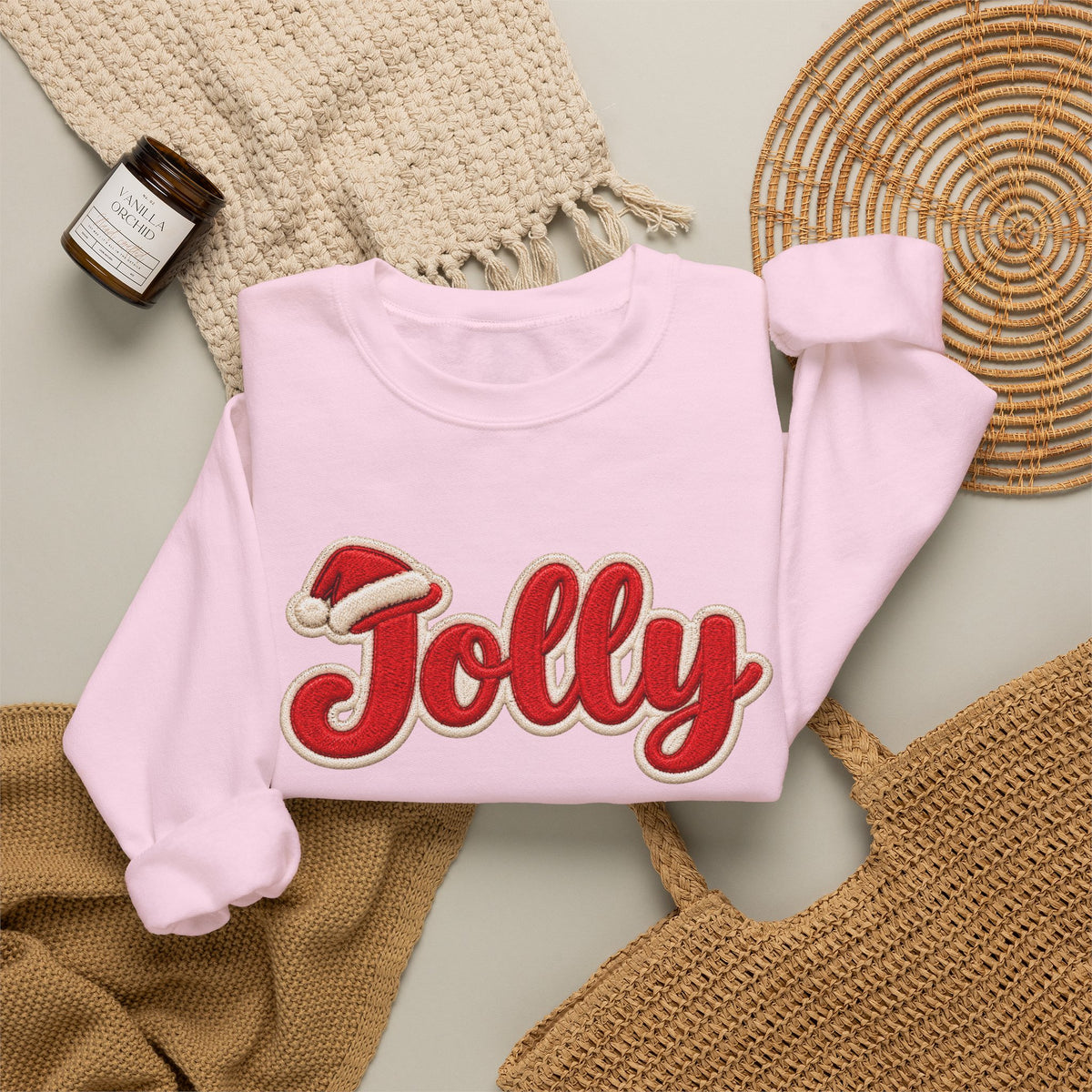 Jolly Faux Patch Sweatshirt