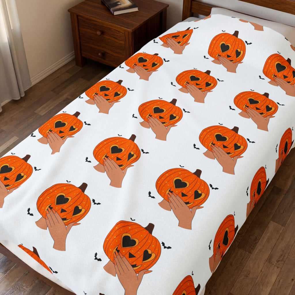 Gossip Pumpkin Blanket