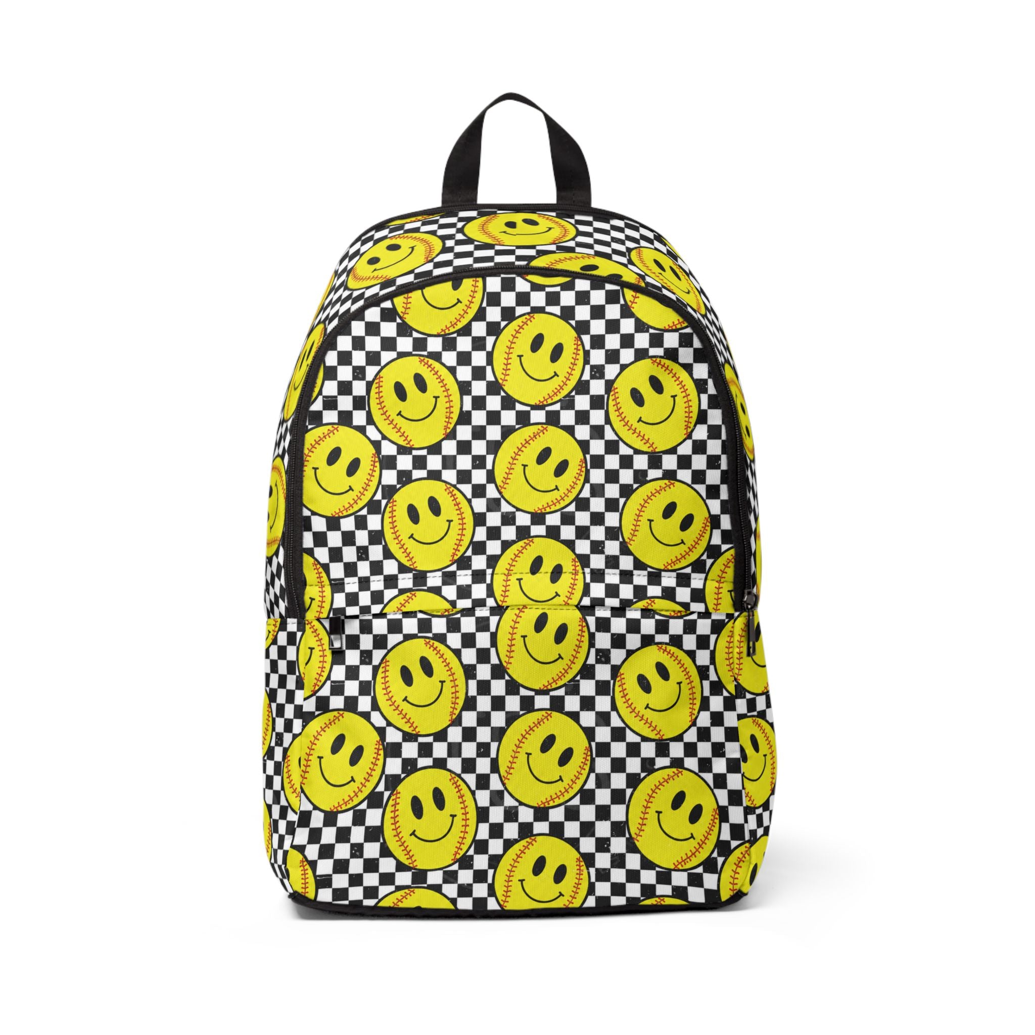 Smiley Softball Backpack