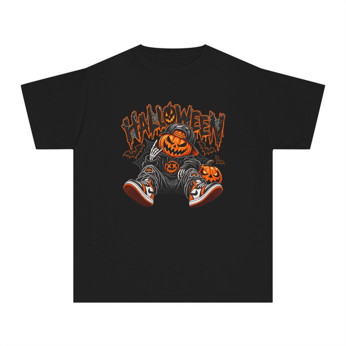 Youth Jack-O-Lantern Halloween Tee