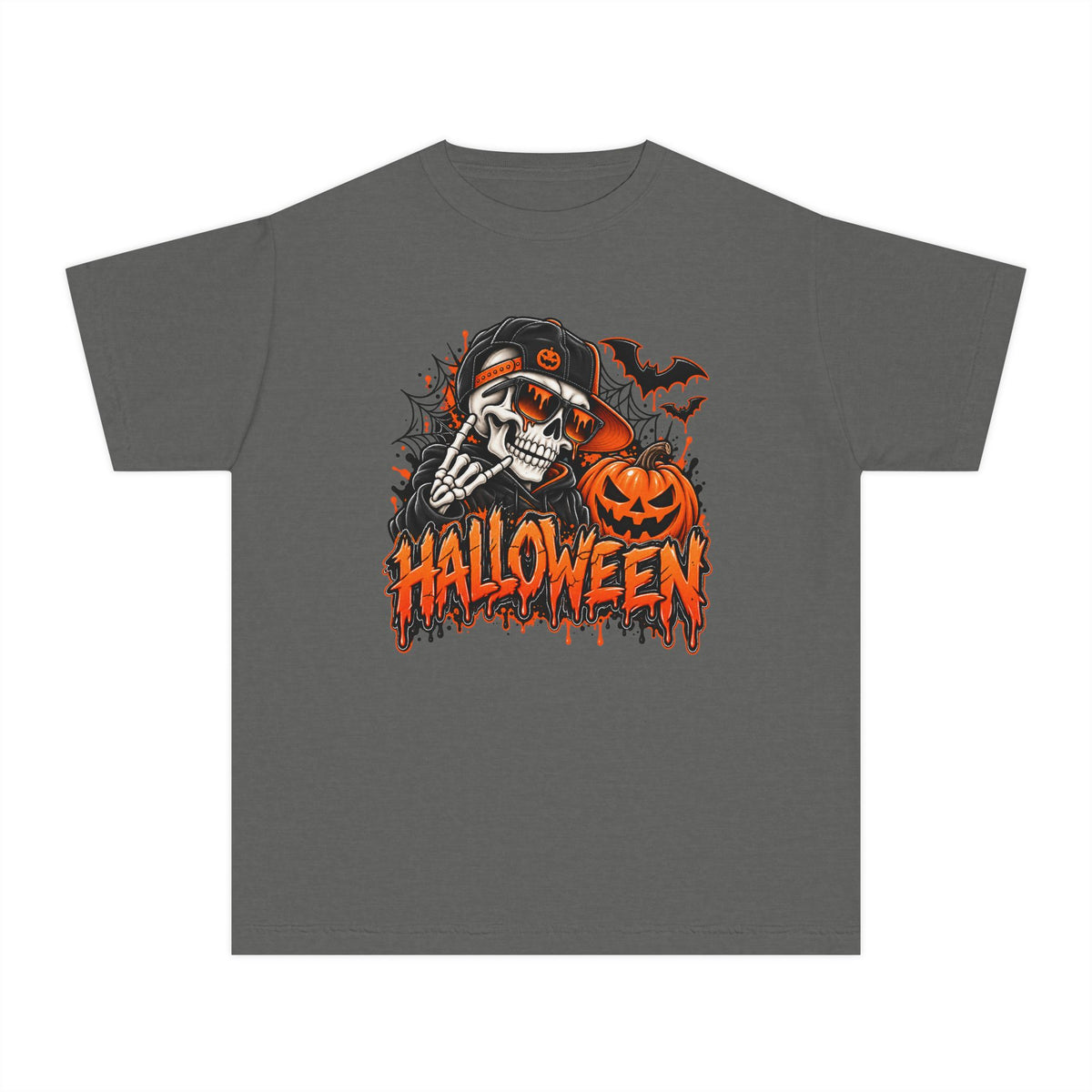 Youth Halloween Skeleton Tee