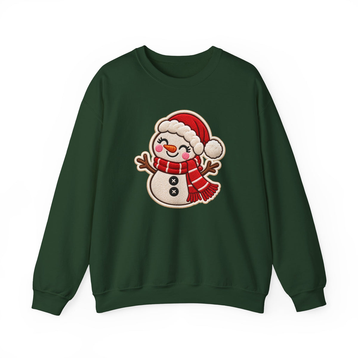 Jolly Snowman Unisex Sweatshirt