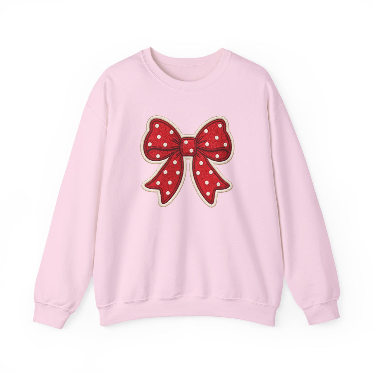 Poka-Dot Bow Unisex Sweatshirt