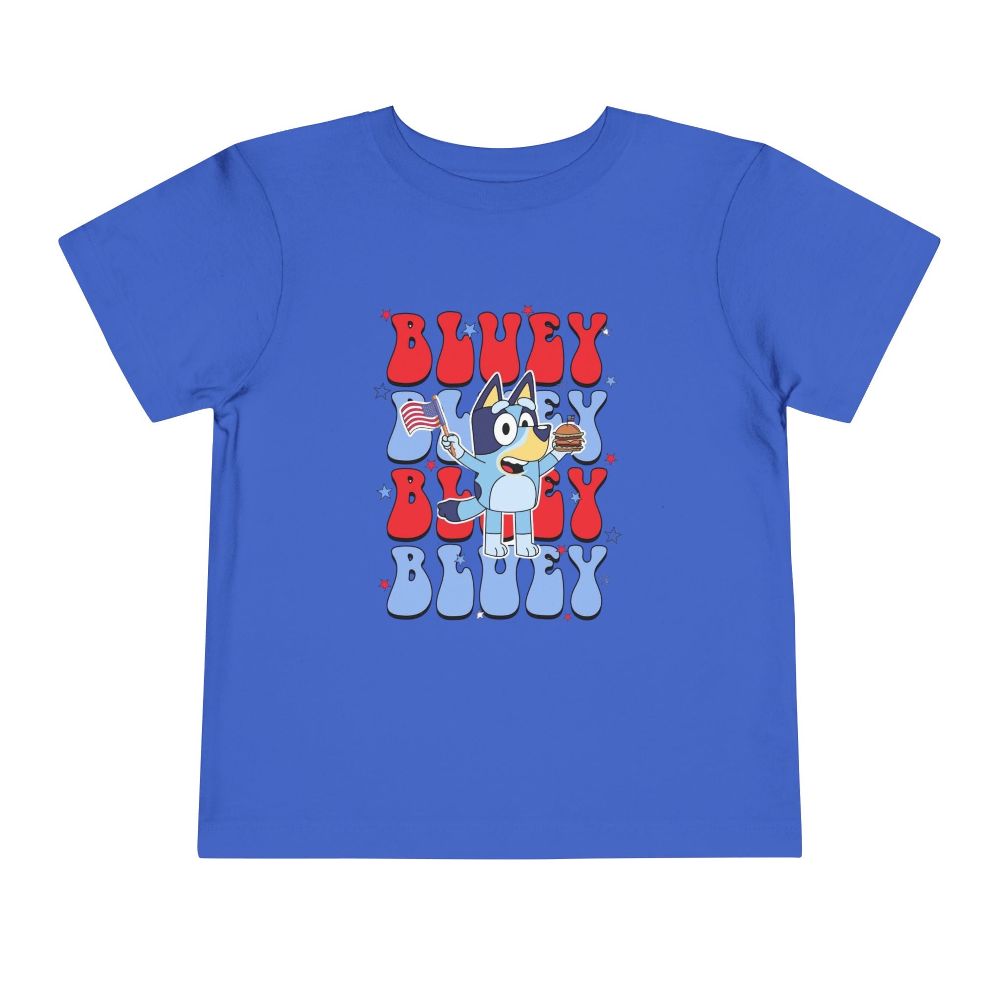 Blue Dog 4th of July Tee