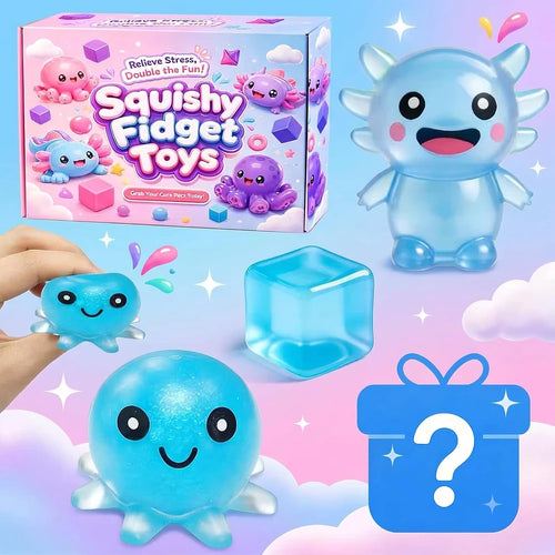 Blue Sensory Fidget Toy Set
