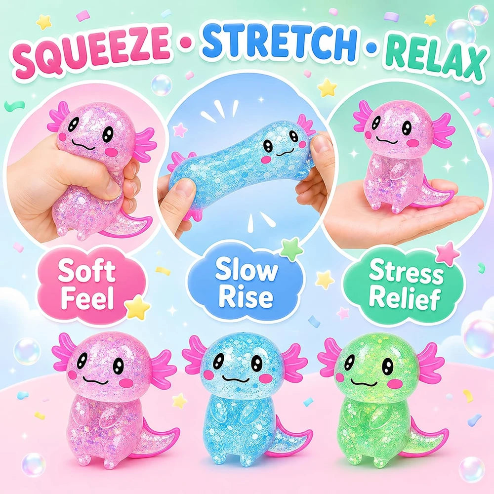 Axolotl Squishy Stress Relief Toy
