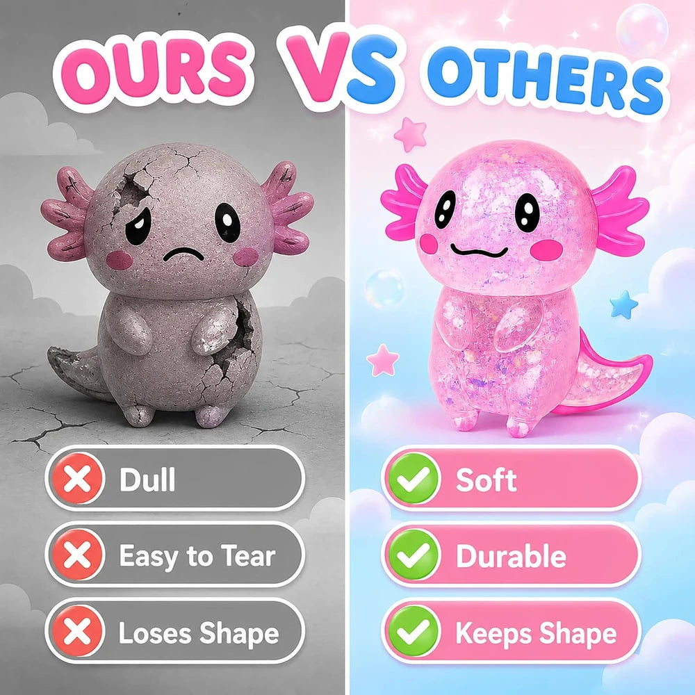 Axolotl Squishy Stress Relief Toy