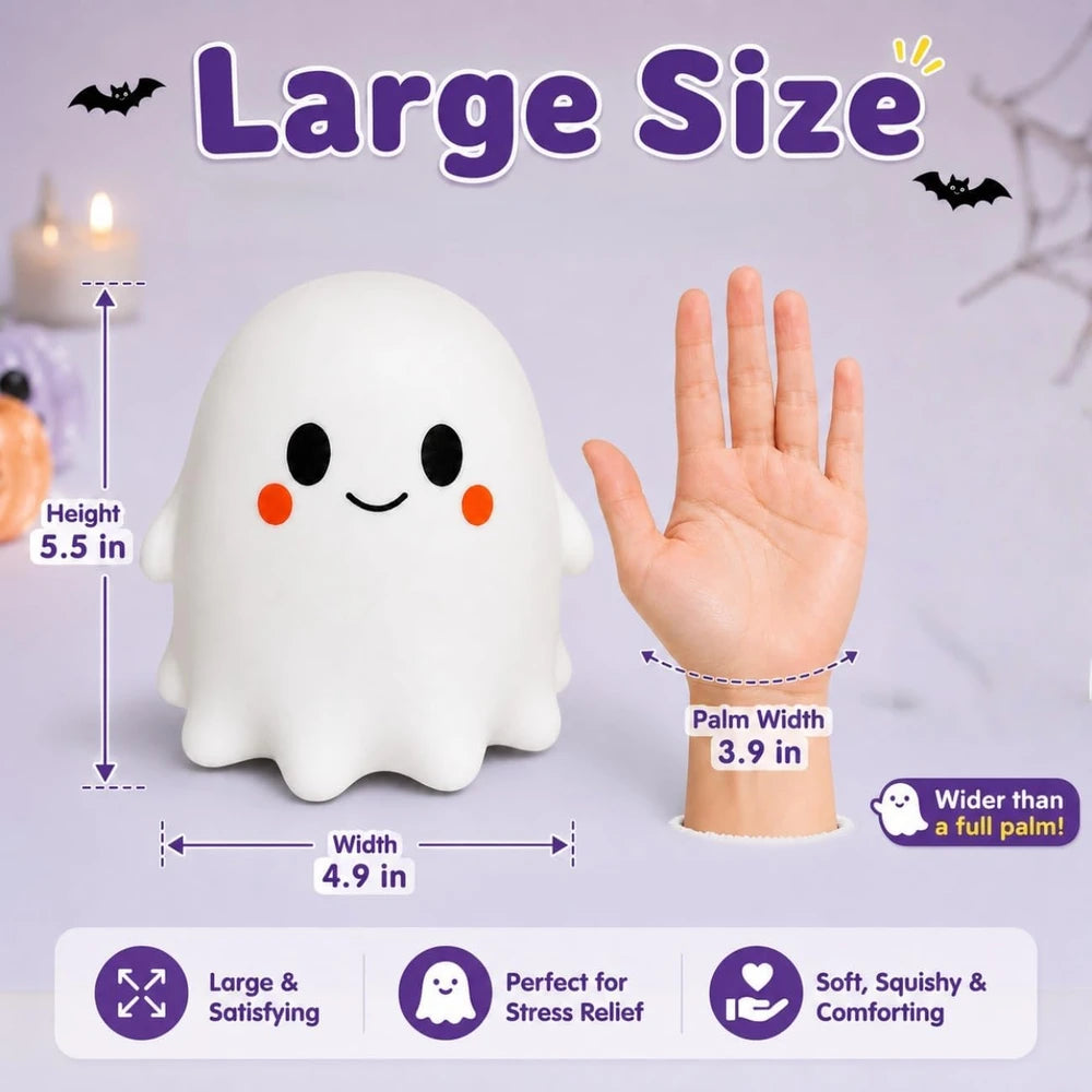 Large Halloween Ghost Squishy Toy
