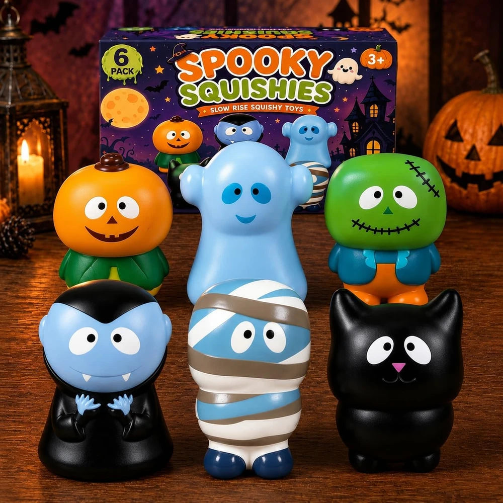 Halloween Slow Rising Squishy Toy Set