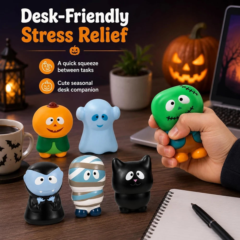 Halloween Slow Rising Squishy Toy Set