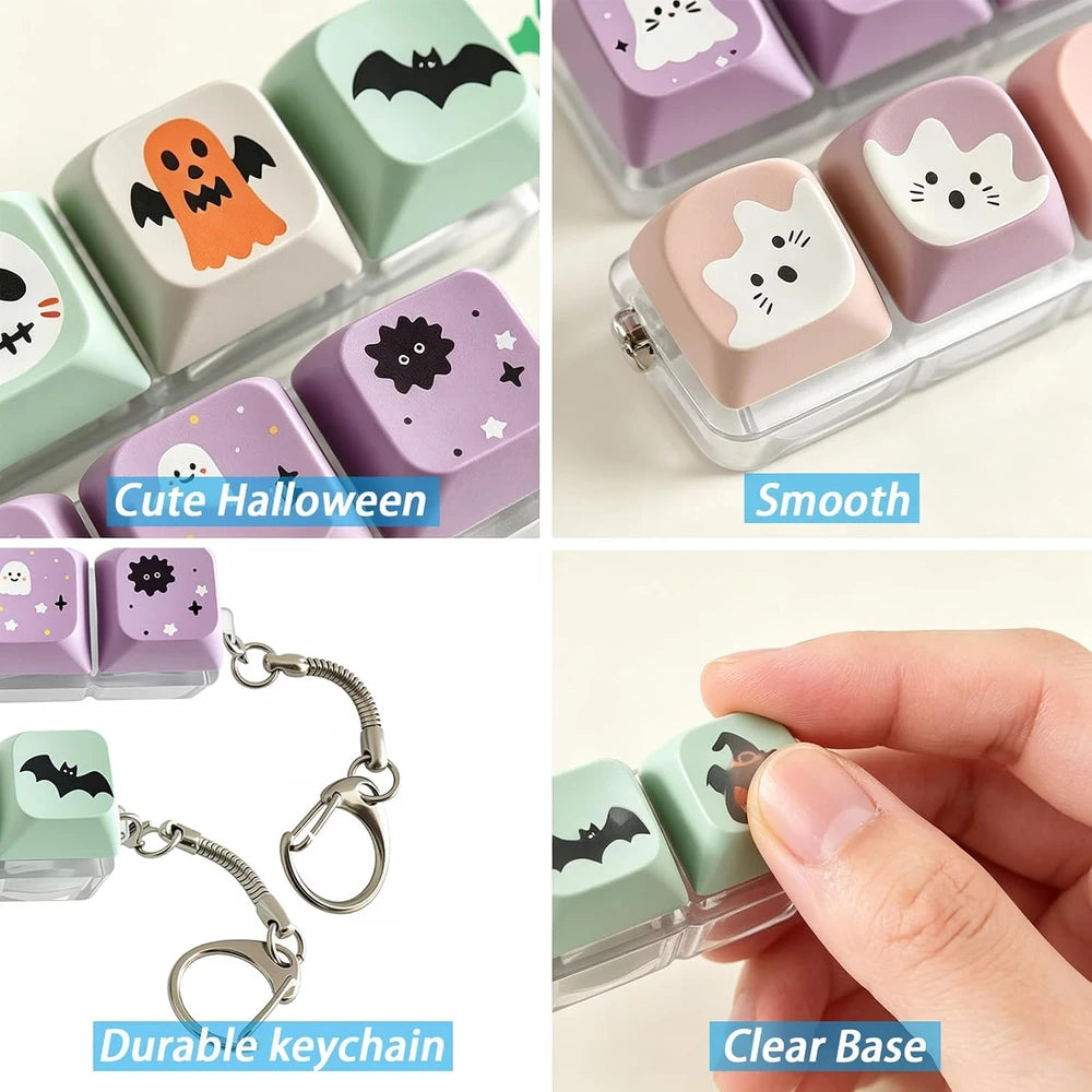 Halloween Keyboard Fidget Keychain