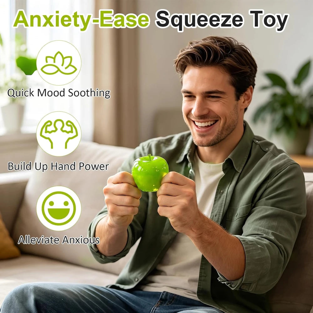 Slushy Apple Squishy Toy