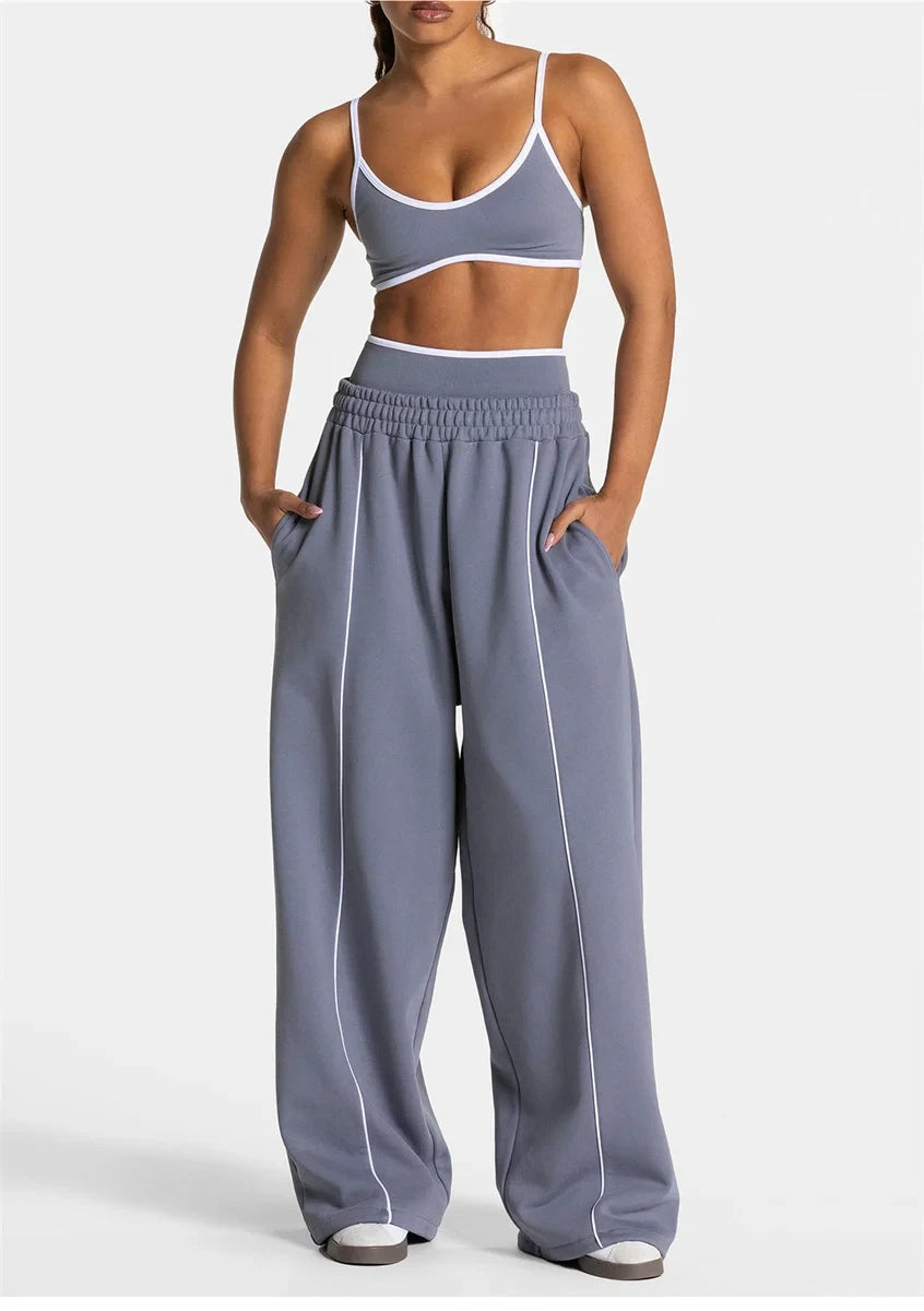 Wide Leg Yoga Trousers