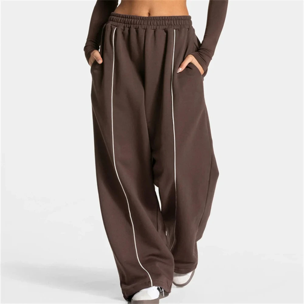 Wide Leg Yoga Trousers