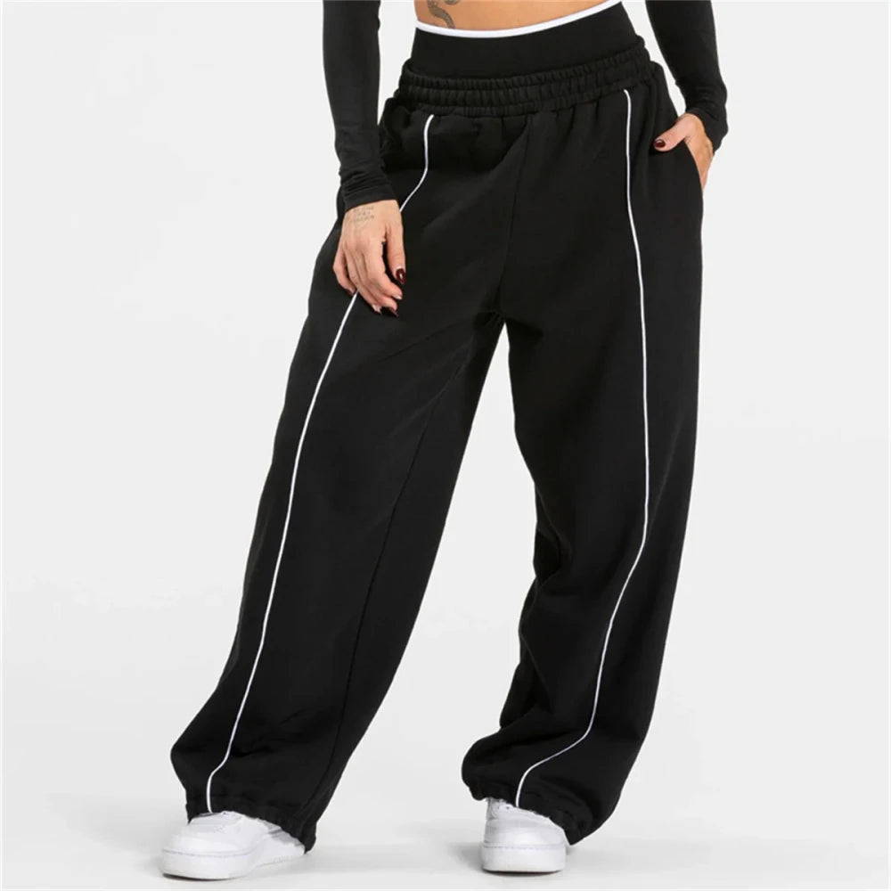 Wide Leg Yoga Trousers