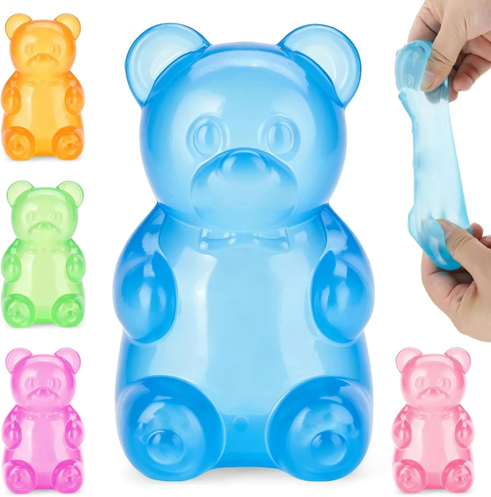 Blue Gummy Bear Squishy Toy