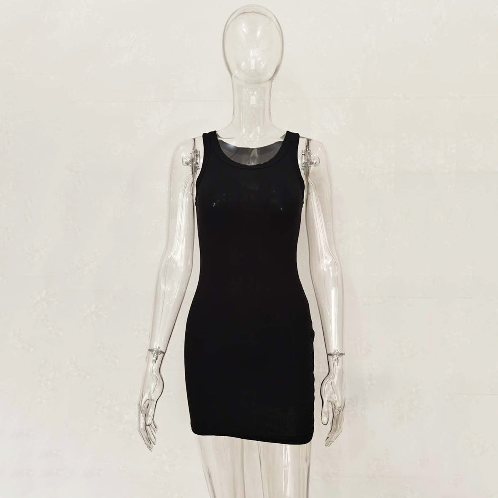 New Spring Summer Fashion Sexy Vest Dress
