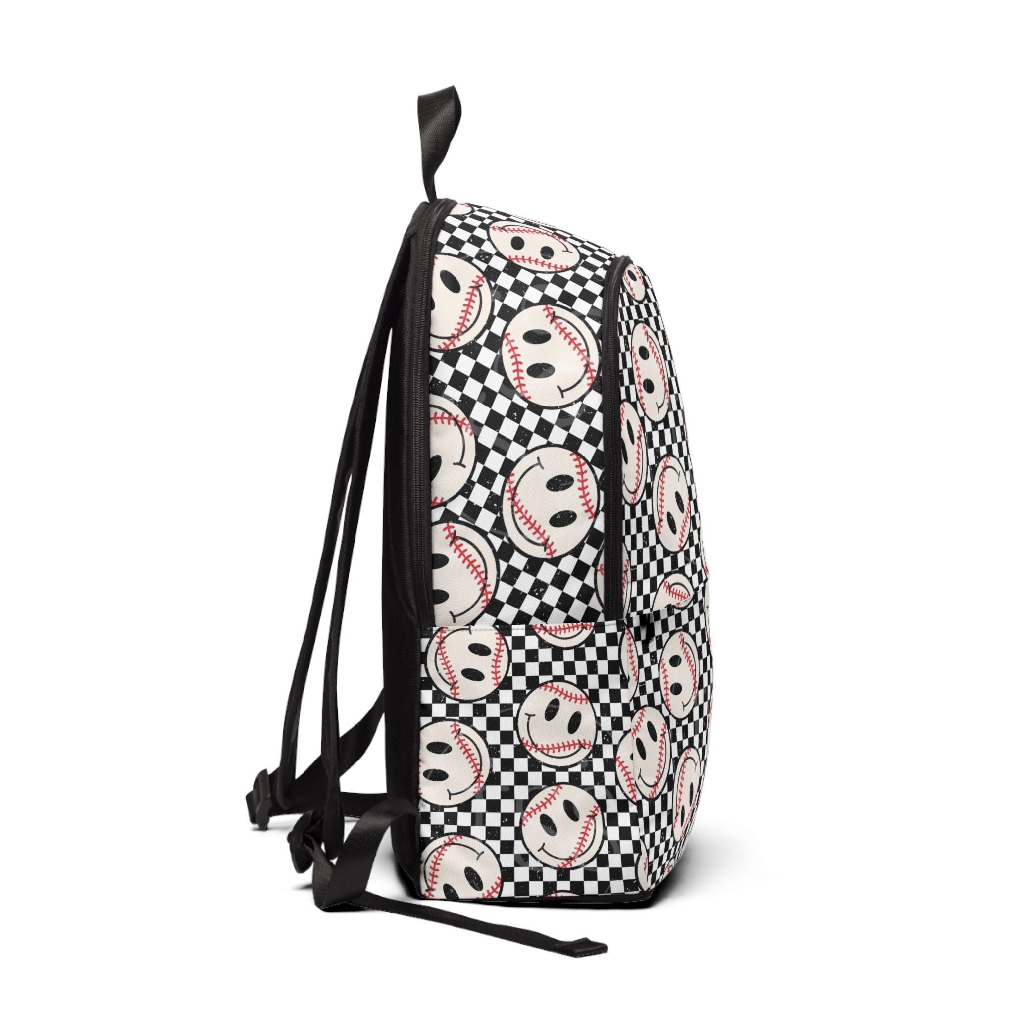 Smiley Baseball Backpack